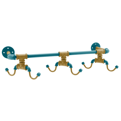 Gridiron Collection Wall Mounted 6 Coffee Mug Rack Jacksonville Edition