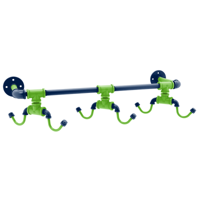 Gridiron Collection Wall Mounted 6 Coffee Mug Rack Seattle Edition