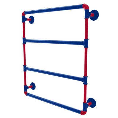 Gridiron Collection Wall Mounted Ladder Towel Bar Buffalo Edition