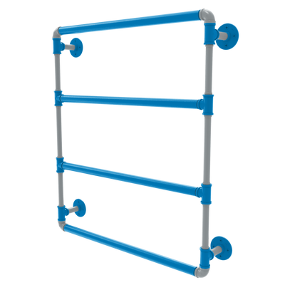 Gridiron Collection Wall Mounted Ladder Towel Bar Carolina Edition