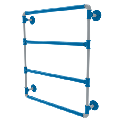 Gridiron Collection Wall Mounted Ladder Towel Bar Detroit Edition