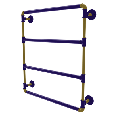 Gridiron Collection Wall Mounted Ladder Towel Bar Baltimore Edition