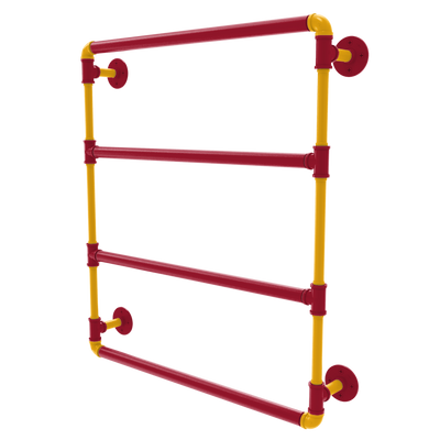 Gridiron Collection Wall Mounted Ladder Towel Bar Kansas City Edition