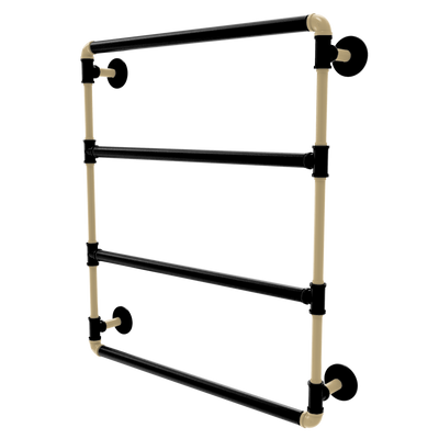 Gridiron Collection Wall Mounted Ladder Towel Bar New Orleans Edition