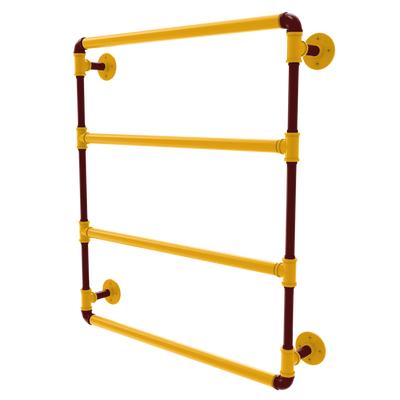 Gridiron Collection Wall Mounted Ladder Towel Bar Washington Edition