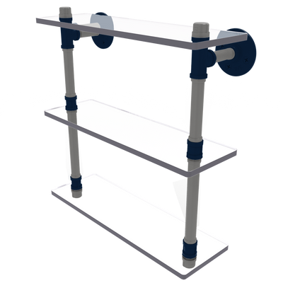 Gridiron Collection Triple Glass Shelf Dallas Edition