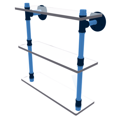 Gridiron Collection Triple Glass Shelf Tennessee Edition