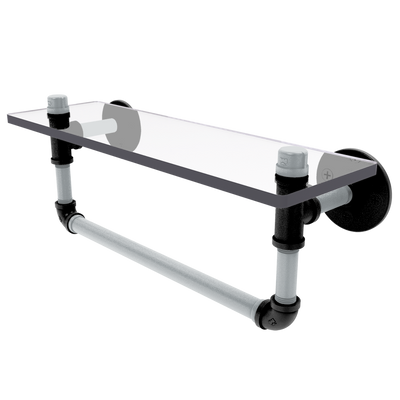 Gridiron Collection Glass Shelf with Towel Bar Las Vegas Edition