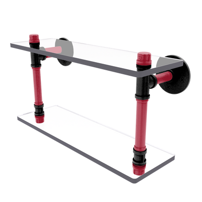 Gridiron Collection Double Glass Shelf Atlanta Edition