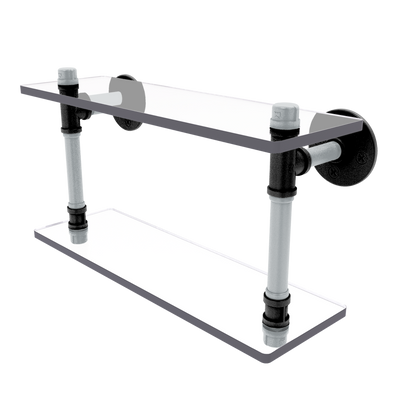 Gridiron Collection Double Glass Shelf Las Vegas Edition