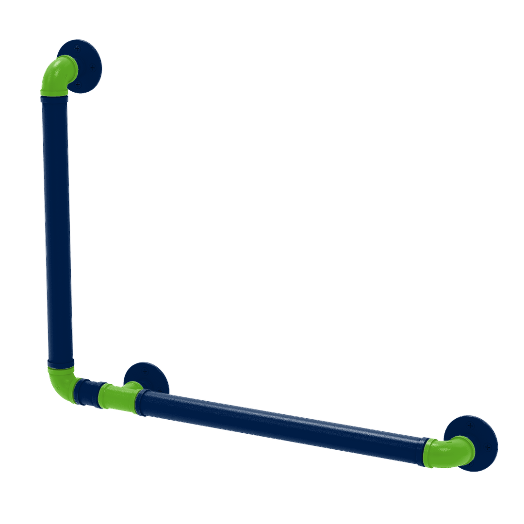 Gridiron Collection 90 Degree Grab Bar Left Hand Seattle Edition