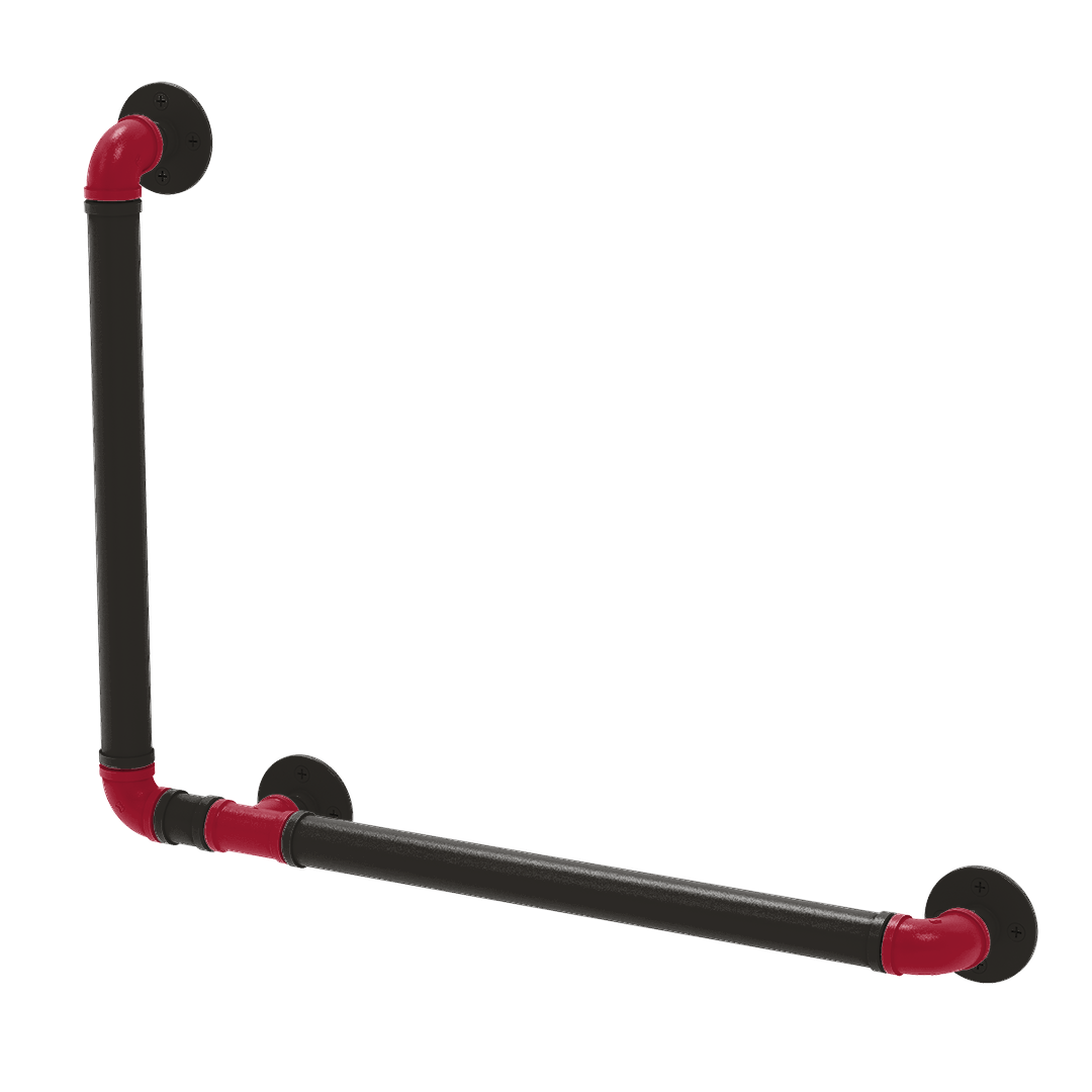 Gridiron Collection 90 Degree Grab Bar Left Hand Tampa Bay Edition