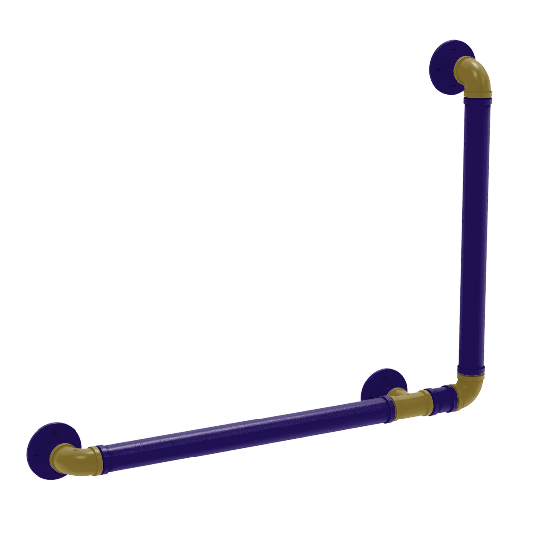 Gridiron Collection 90 Degree Grab Bar Right Hand Baltimore Edition