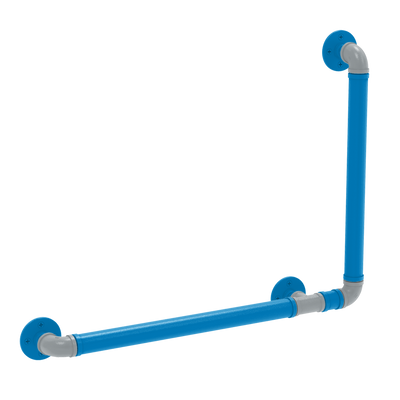 Gridiron Collection 90 Degree Grab Bar Right Hand Carolina Edition