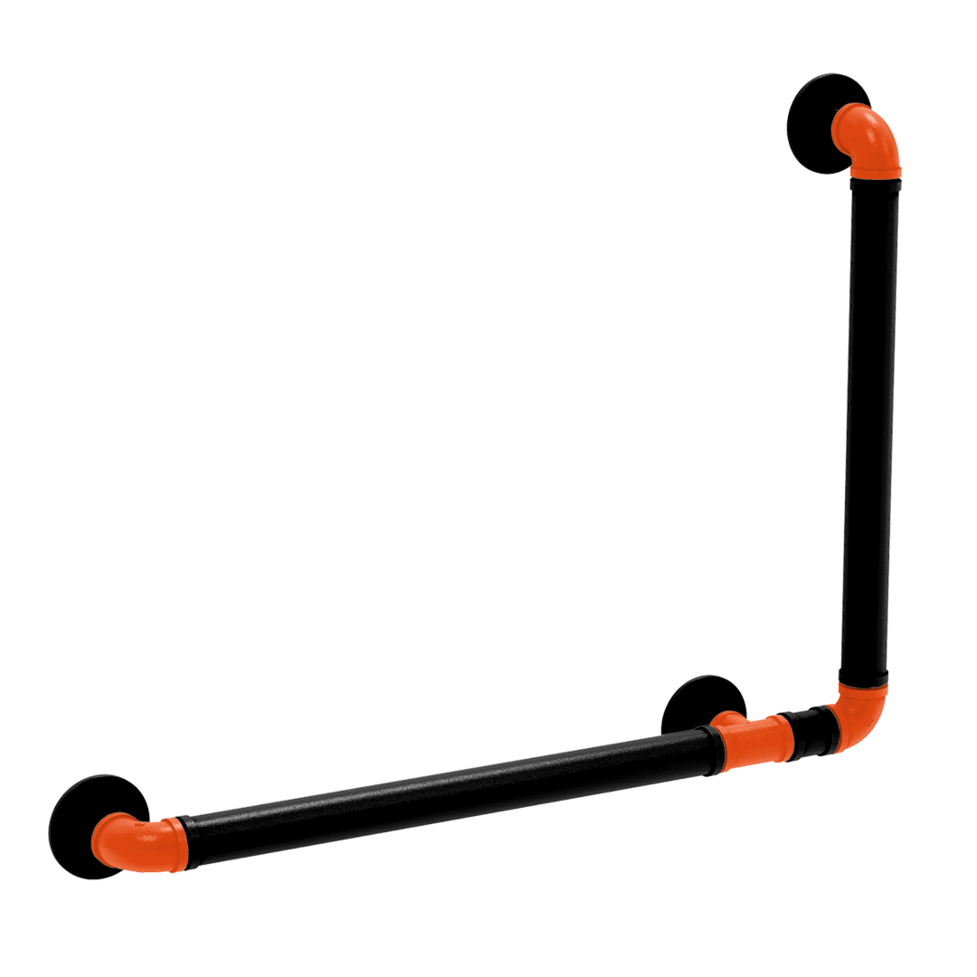 Gridiron Collection 90 Degree Grab Bar Right Hand Cincinnati Edition