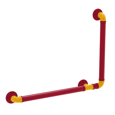 Gridiron Collection 90 Degree Grab Bar Right Hand Kansas City Edition
