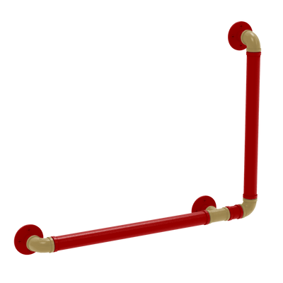 Gridiron Collection 90 Degree Grab Bar Right Hand San Francisco Edition