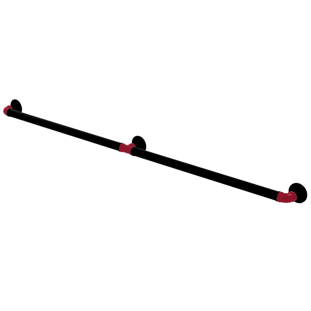 Gridiron Collection Extended 3 Post Grab Bar Atlanta Edition