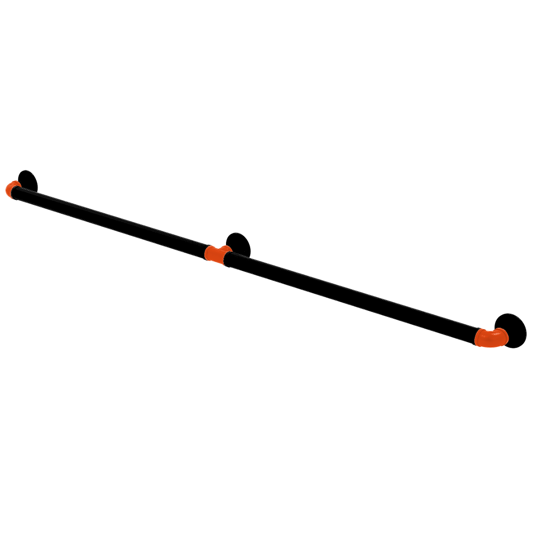 Gridiron Collection Extended 3 Post Grab Bar Cincinnati Edition