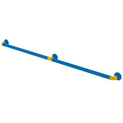 Gridiron Collection Extended 3 Post Grab Bar Los Angeles Blue and Gold Edition