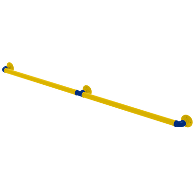 Gridiron Collection Extended 3 Post Grab Bar Los Angeles Blue and Yellow Edition