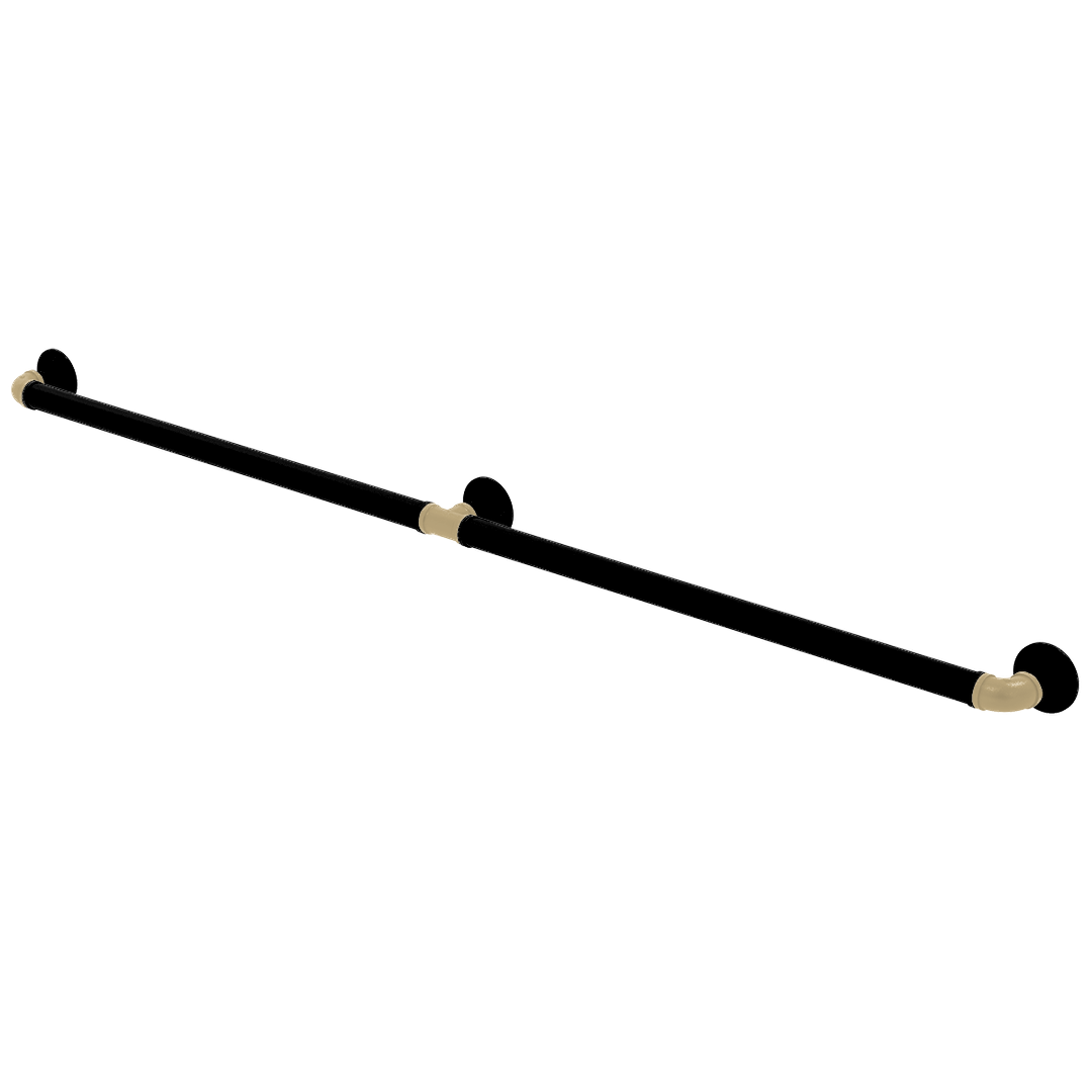 Gridiron Collection Extended 3 Post Grab Bar New Orleans Edition