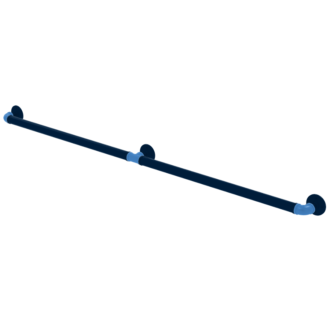 Gridiron Collection Extended 3 Post Grab Bar Tennessee Edition