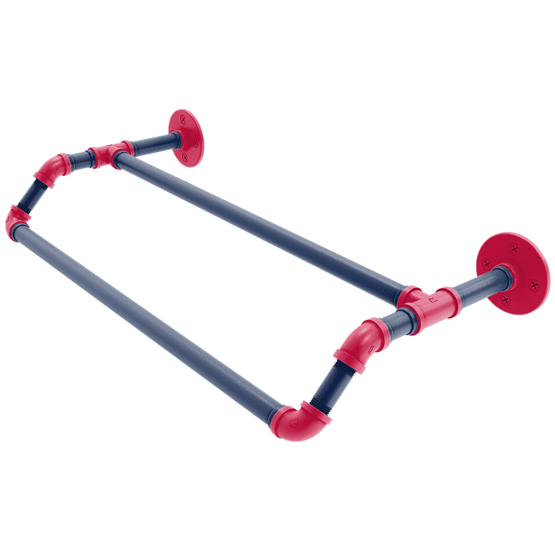 Diamond Collection Double Towel Bar Atlanta Edition
