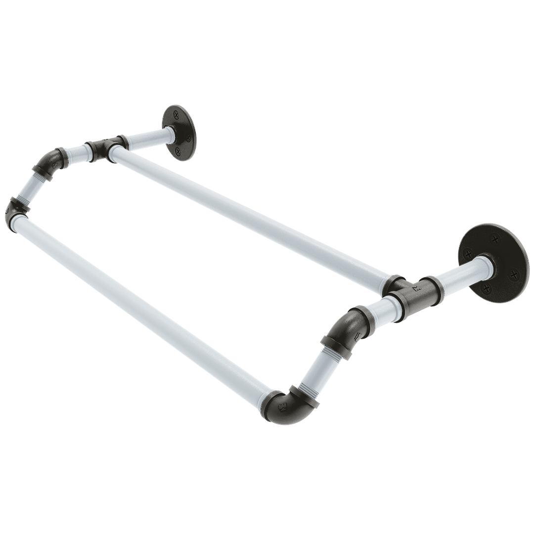 Diamond Collection Double Towel Bar Chicago South Side Edition
