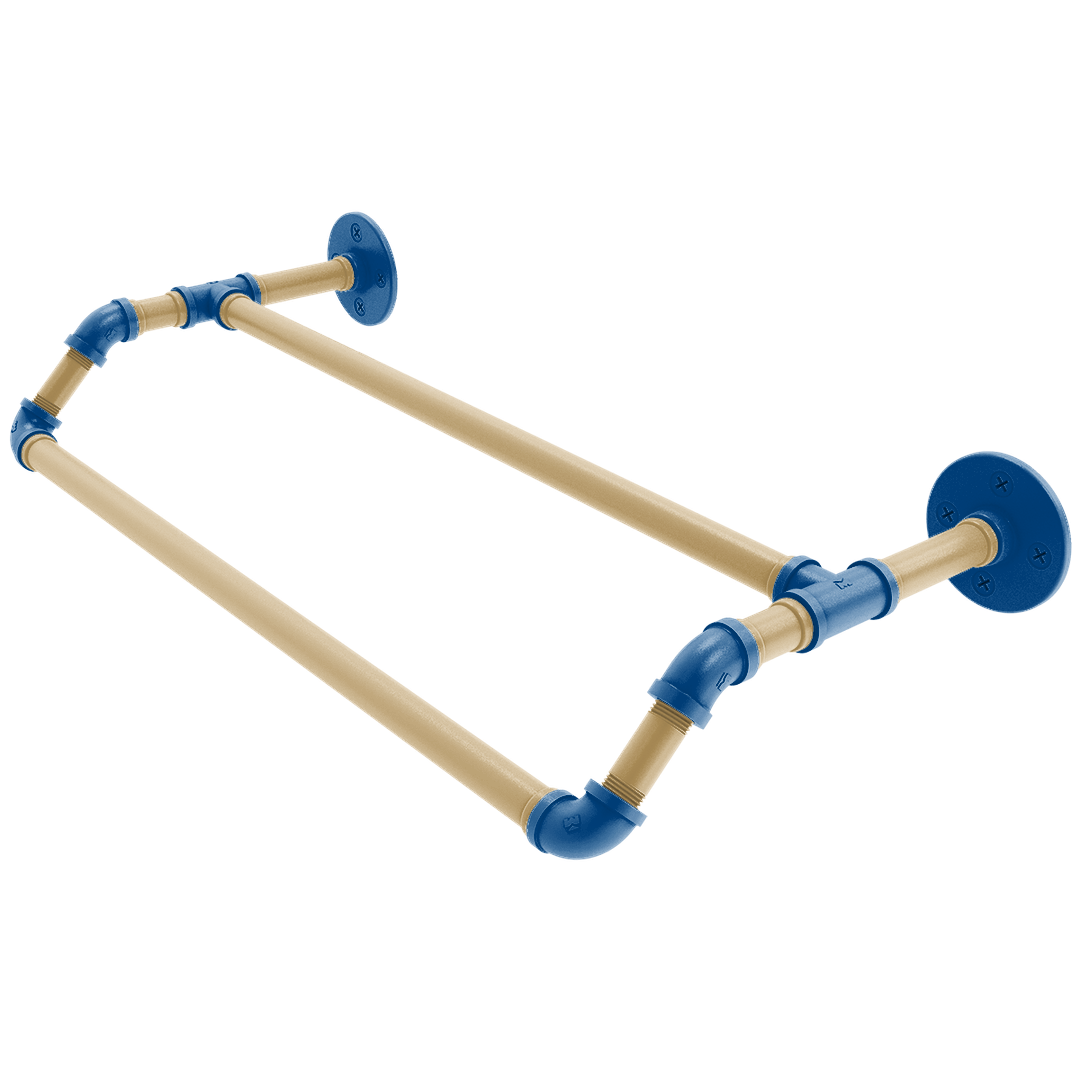 Diamond Collection Double Towel Bar Kansas City Edition