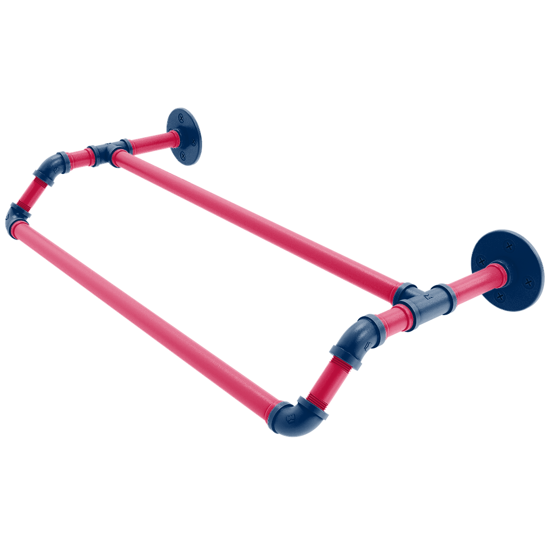 Diamond Collection Double Towel Bar Minnesota Edition