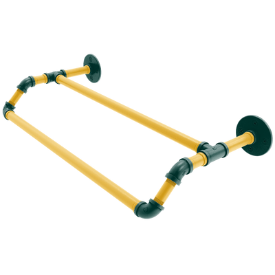 Diamond Collection Double Towel Bar Oakland Edition