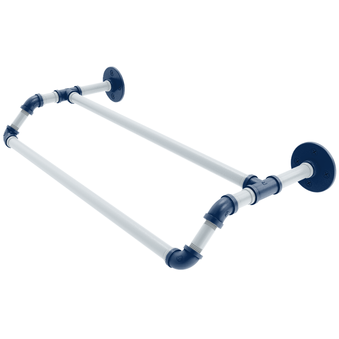 Diamond Collection Double Towel Bar Seattle Edition