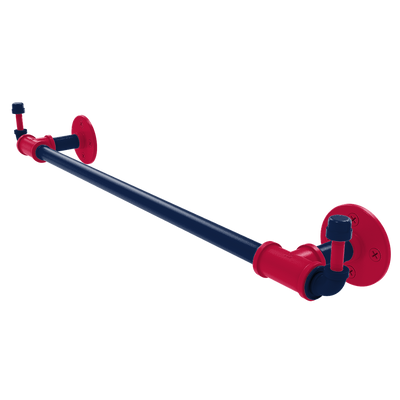 Diamond Collection Towel Bar with Integrated Hooks Atlanta Edition