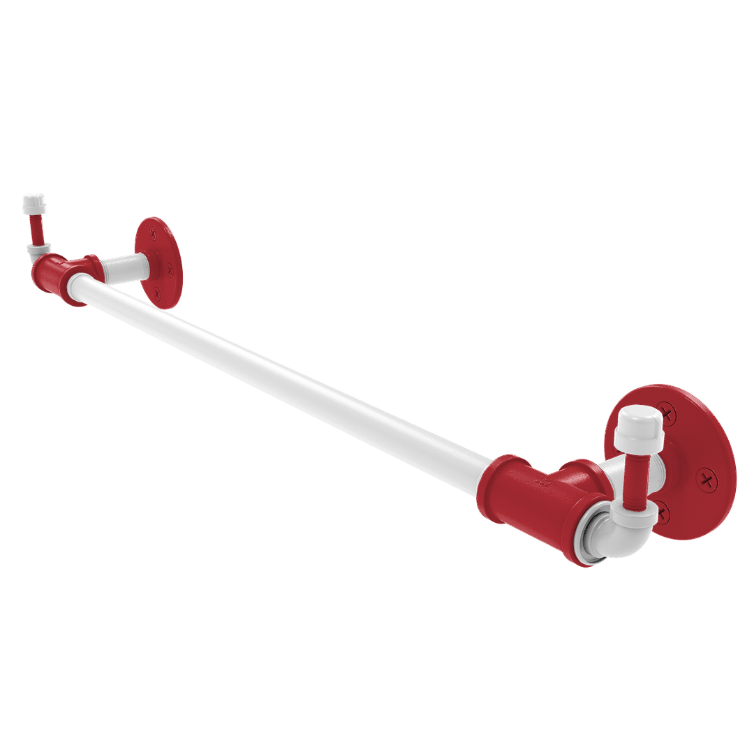 Diamond Collection Towel Bar with Integrated Hooks Boston Edition