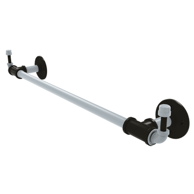 Diamond Collection Towel Bar with Integrated Hooks Chicago South Side Edition