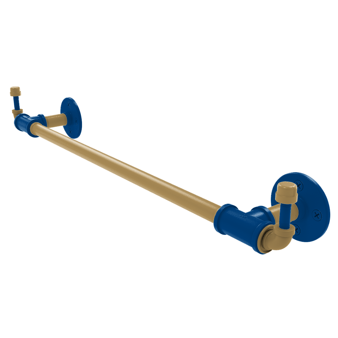 Diamond Collection Towel Bar with Integrated Hooks Kansas City Edition
