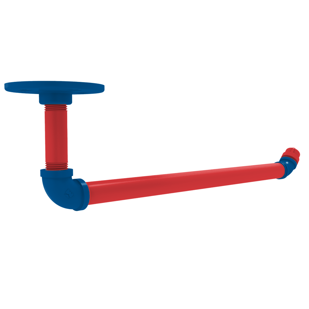 Diamond Collection Under Cabinet Paper Towel Holder Los Angeles Chavez Ravine Edition