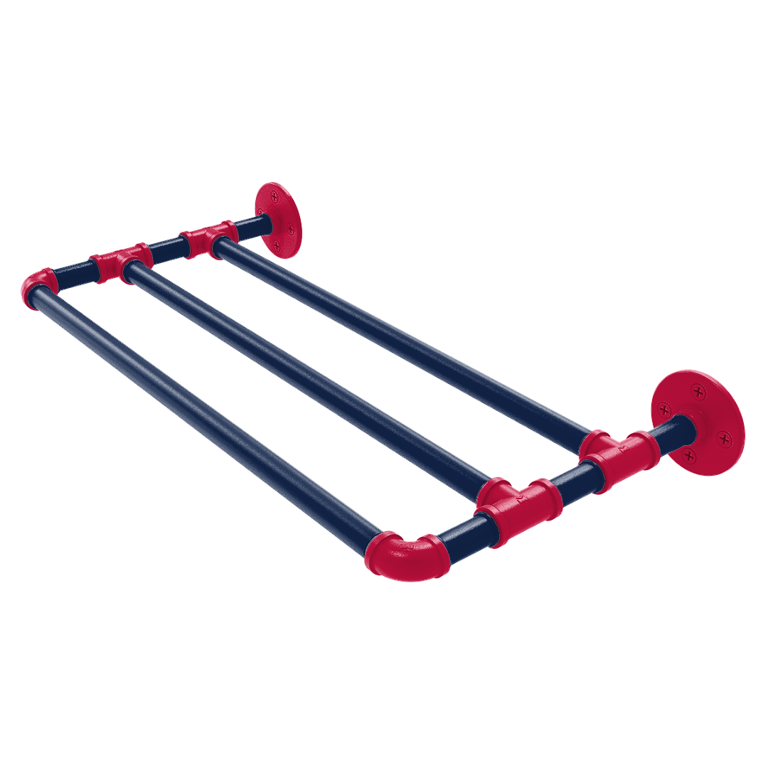 Diamond Collection Wall Mounted Towel Shelf Atlanta Edition