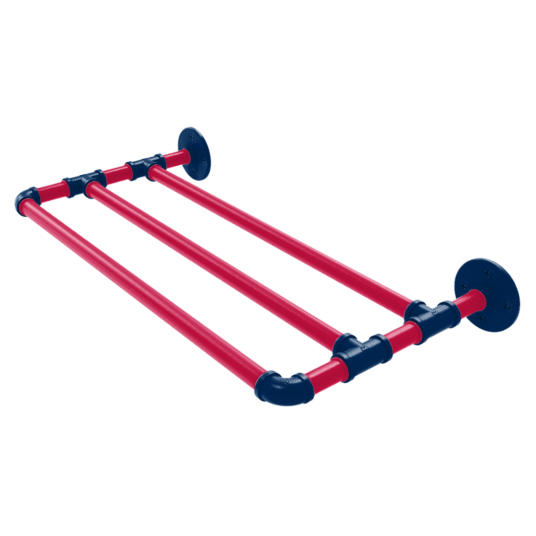 Diamond Collection Wall Mounted Towel Shelf Minnesota Edition