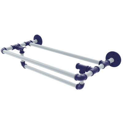 Diamond Collection Wall Mounted Towel Shelf with Towel Bar Colorado Edition