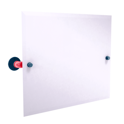 Diamond Collection Landscape Rectangular Wall Mounted Tilt Mirror Cleveland Edition