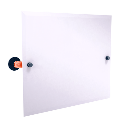 Diamond Collection Landscape Rectangular Wall Mounted Tilt Mirror Detroit Edition