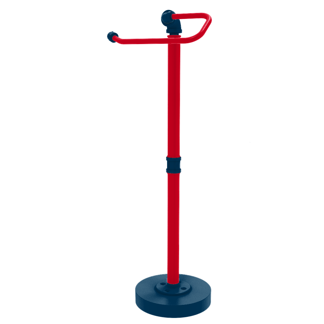 Diamond Collection Freestanding Euro Style Toilet Tissue Stand Cleveland Edition