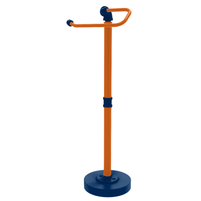Diamond Collection Freestanding Euro Style Toilet Tissue Stand Houston Edition