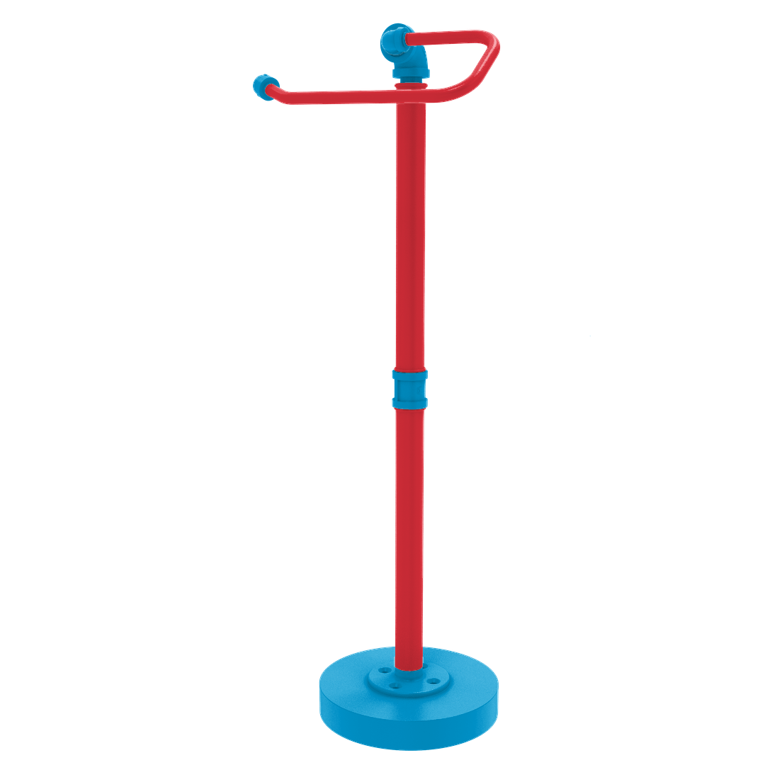 Diamond Collection Freestanding Euro Style Toilet Tissue Stand Miami Edition