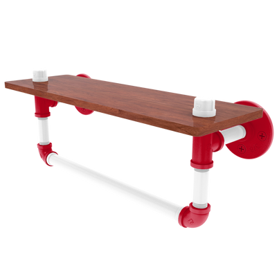 Diamond Collection Wood Shelf with Towel Bar Cincinnati Edition