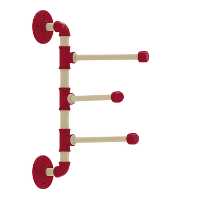 Diamond 3 Swing Arm Vertical Towel Bar Arizona Edition