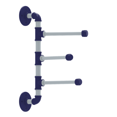 Diamond 3 Swing Arm Vertical Towel Bar Colorado Edition