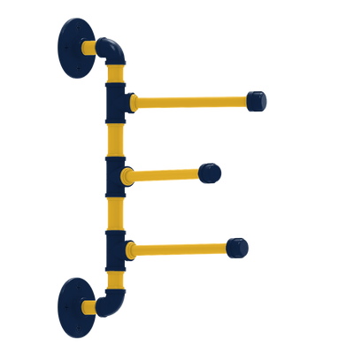 Diamond 3 Swing Arm Vertical Towel Bar Milwaukee Edition